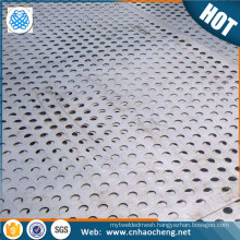 0.5mm thickness 1.2m width custom aluminum stainless steel perforated sheet plate